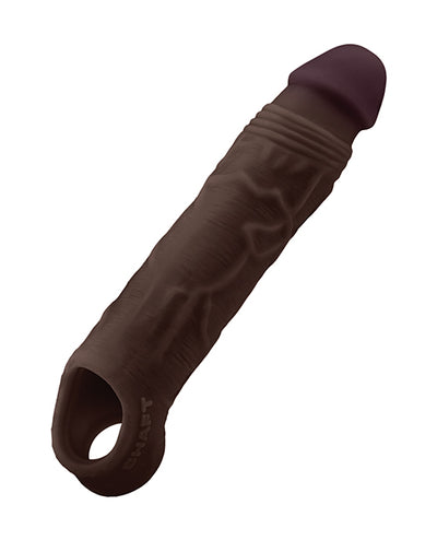 Vvole Shaft Model F Flexskin Liquid Silicone 7.8" Sheath - Mahogany Penis Toys