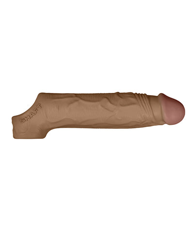 Vvole Shaft Model F Flexskin Liquid Silicone 7.8" Sheath - Oak Penis Toys