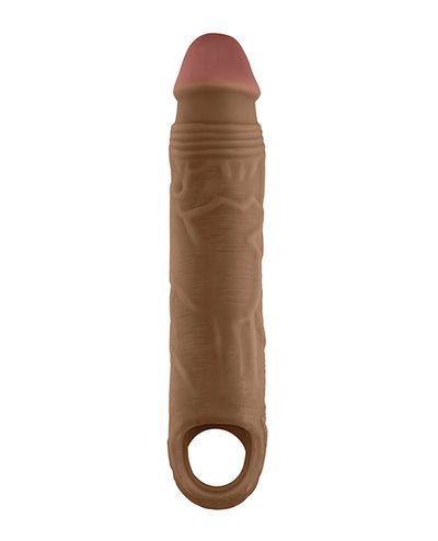 Vvole Shaft Model F Flexskin Liquid Silicone 7.8" Sheath - Oak Penis Toys