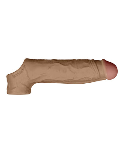 Vvole Shaft Model F Flexskin Liquid Silicone 8.8" Sheath - Oak Penis Toys