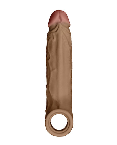 Vvole Shaft Model F Flexskin Liquid Silicone 8.8" Sheath - Oak Penis Toys