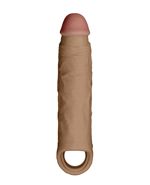 Vvole Shaft Model F Flexskin Liquid Silicone 8.8" Sheath - Oak Penis Toys