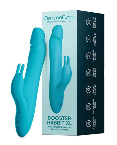 Vvole Femme Funn Booster Rabbit XL Turquoise Vibrators