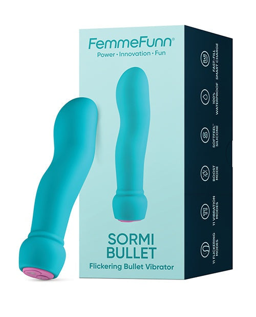 Vvole Femme Funn Sormi Fingerlike Bullet Turquoise Vibrators