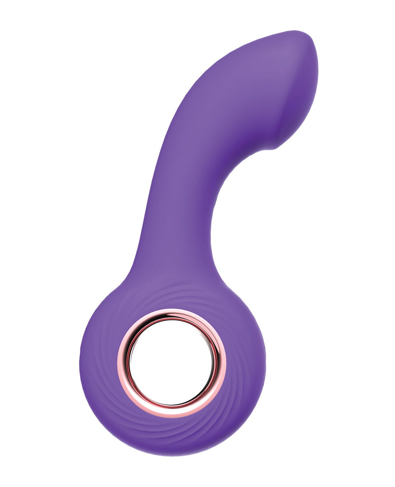 Vvole Luv Inc. Arched Ring Vibrator - Purple Vibrators