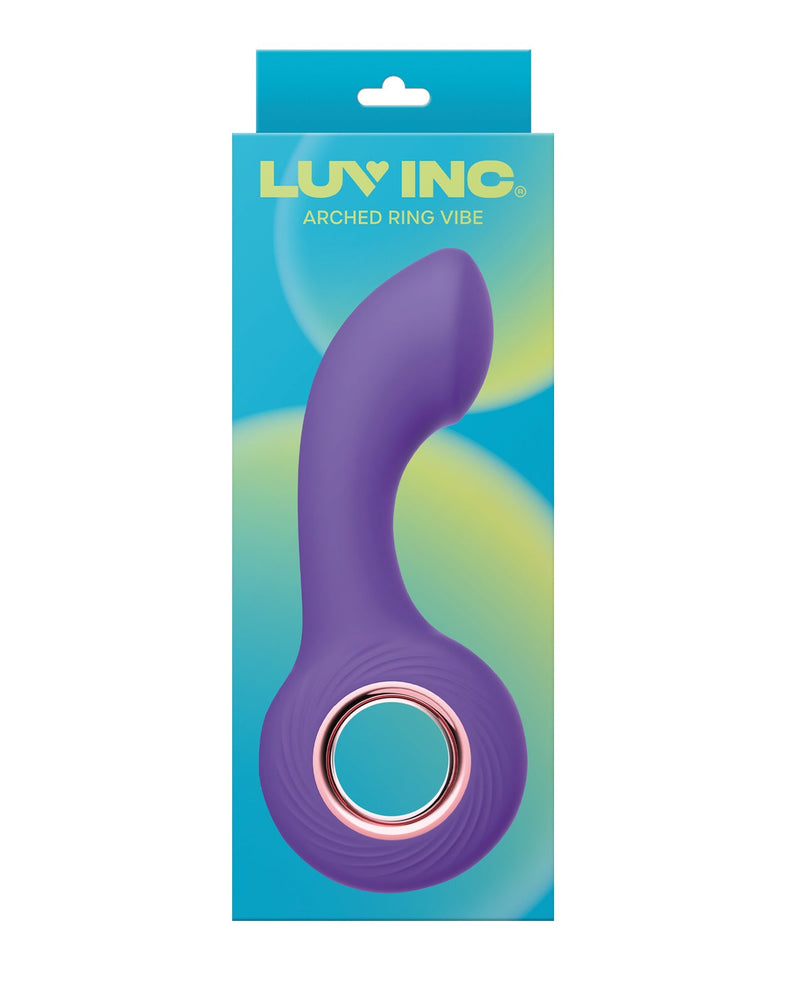 Vvole Luv Inc. Arched Ring Vibrator - Purple Vibrators