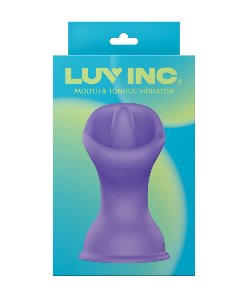 Vvole Luv Inc. Mouth & Tougue Suction Cup Vibrator - Purple Vibrators