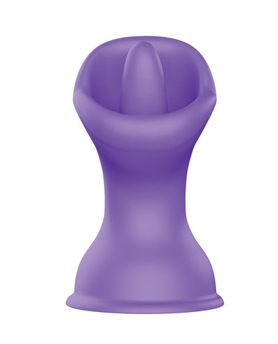 Vvole Luv Inc. Mouth & Tougue Suction Cup Vibrator - Purple Vibrators