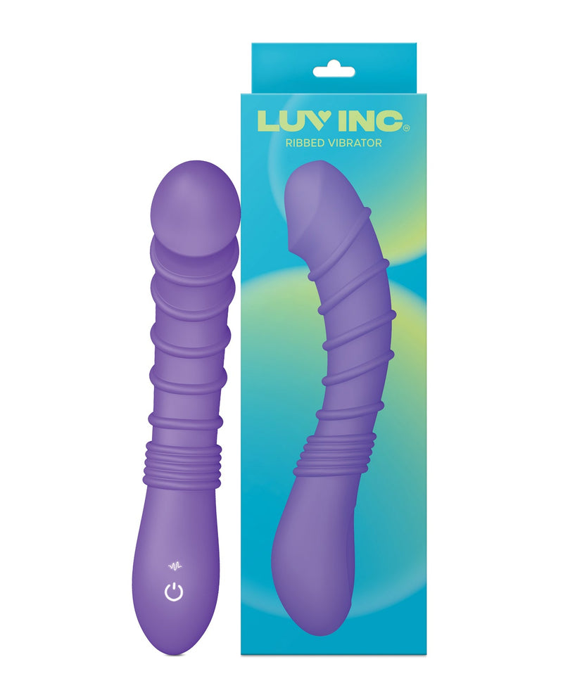 Vvole Luv Inc. Ribbed G-Spot Vibrator - Purple Vibrators