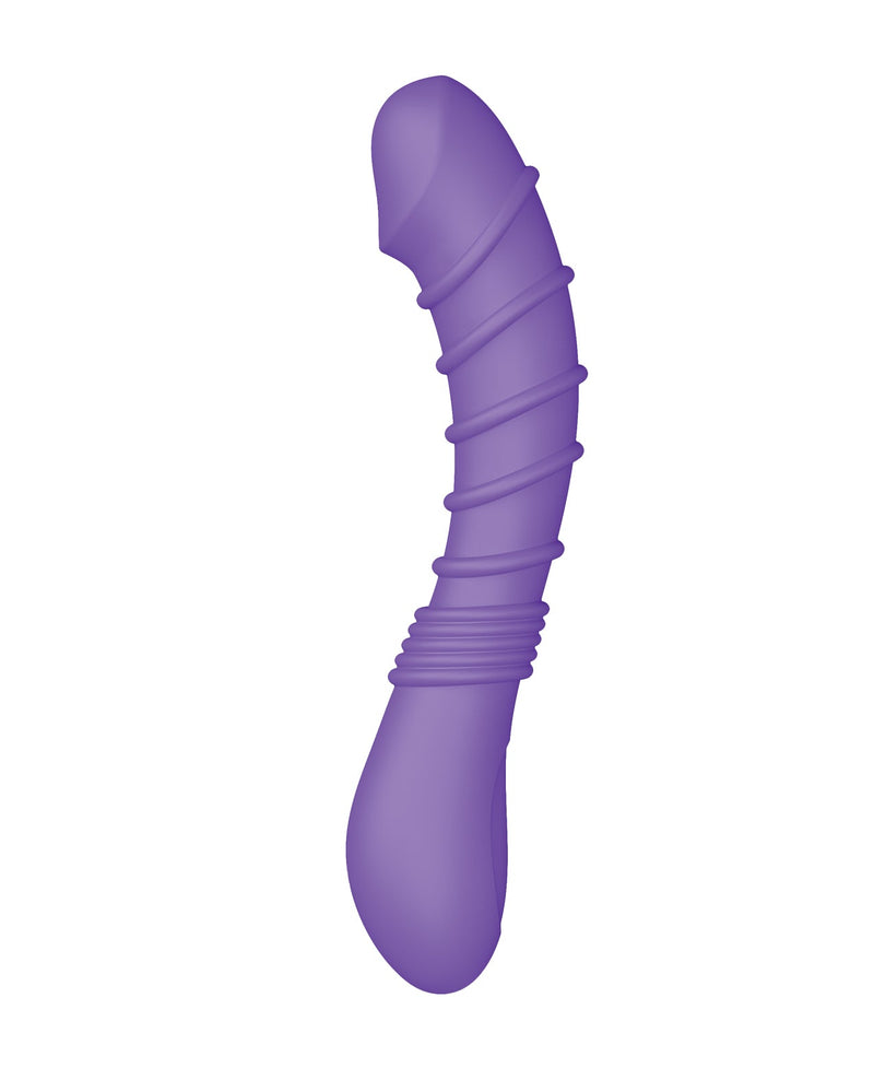 Vvole Luv Inc. Ribbed G-Spot Vibrator - Purple Vibrators