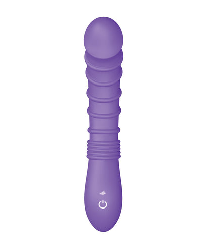 Vvole Luv Inc. Ribbed G-Spot Vibrator - Purple Vibrators