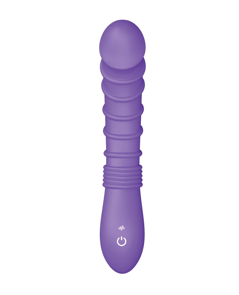 Vvole Luv Inc. Ribbed G-Spot Vibrator - Purple Vibrators