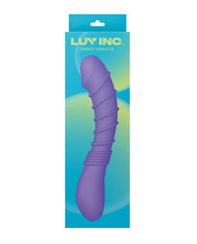 Vvole Luv Inc. Ribbed G-Spot Vibrator - Purple Vibrators