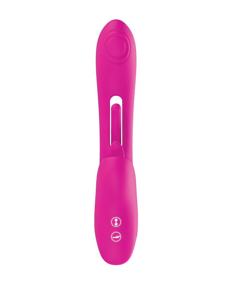 Vvole Luv Inc. Tapping Tongue Rabbit - Pink Vibrators