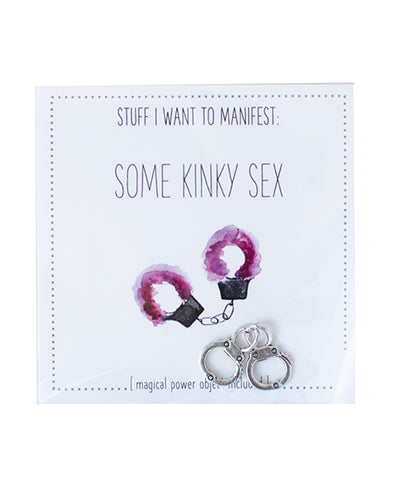 Warm Human Warm Human Some Kinky Sex Mini Card & Charm Bachelorette & Party Supplies