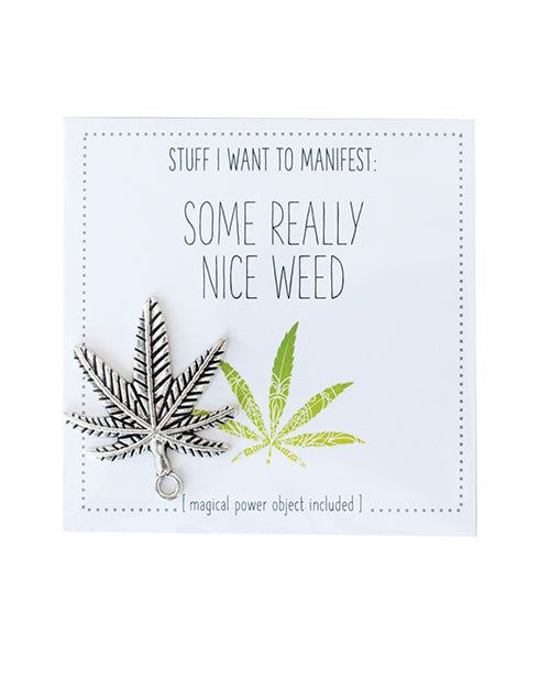 Warm Human Warm Human Some Really Nice Weed Mini Card & Charm Bachelorette & Party Supplies