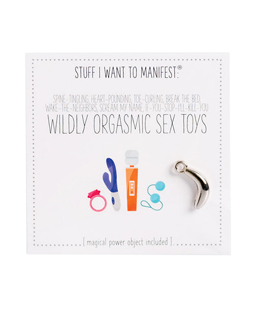 Warm Human Warm Human Wildly Orgasmic Sex Toys Mini Card & Charm Bachelorette & Party Supplies