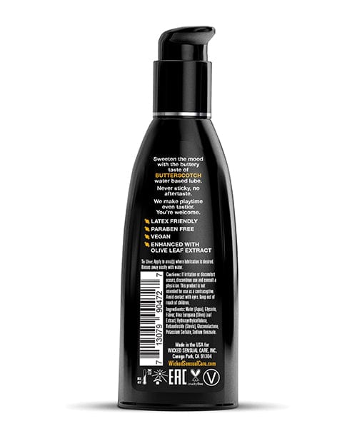 Wicked Sensual Care Wicked Sensual Care Aqua Water Based Lubricant - Oz Lubes