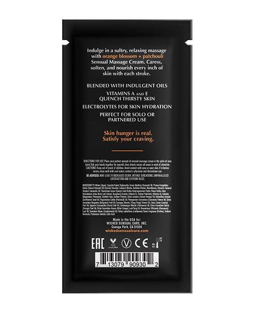 Wicked Sensual Care Wicked Sensual Care Orange Blossom &amp; Patchouli Massage Cream More