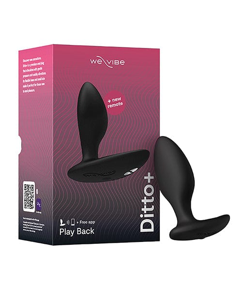 Wow Tech We-vibe Ditto+ Satin Black Anal Toys