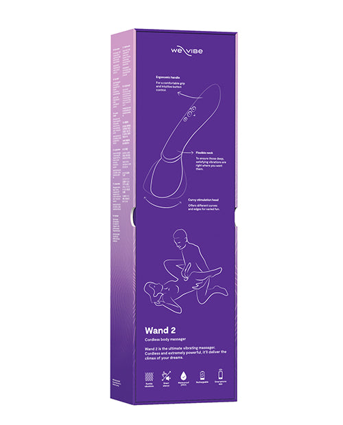 Wow Tech We-Vibe Wand 2 - Purple Vibrators