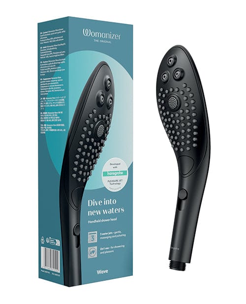 Wow Tech Womanizer Wave Shower Head Black Vibrators