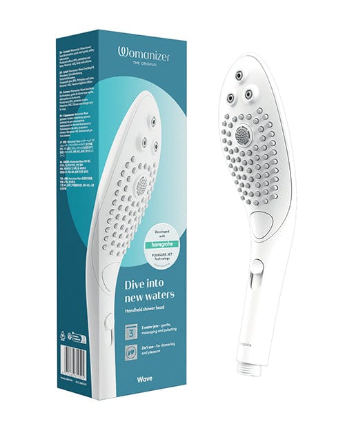 Wow Tech Womanizer Wave Shower Head White Vibrators