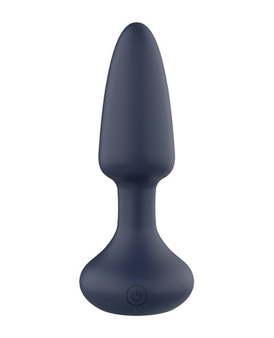 Xgen Star Troopers Venus Rotating Anal Plug w/Remote - Black Anal Toys