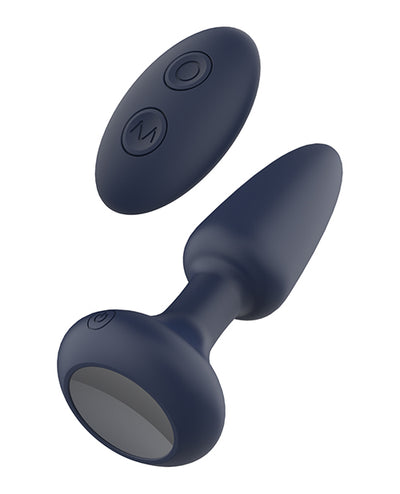 XGEN Star Troopers Venus Rotating Anal Plug with Remote - Black Anal Toys