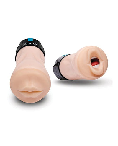 Xgen Zolo Gawk Gawk Deep Throat Vibrating Masturbator - Ivory Penis Toys