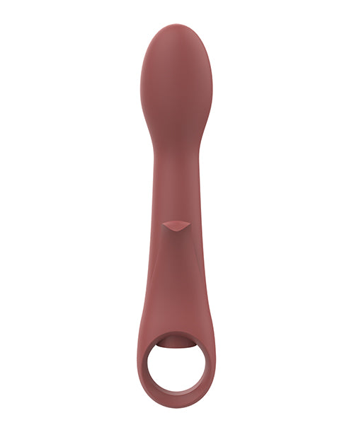 Xgen NUDE Sierra Rechargeable G-Spot Duo Vibrator - Peach Vibrators