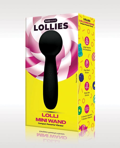 Xgen Xgen Bodywand Lolli Mini Wand Vibrator Black Vibrators