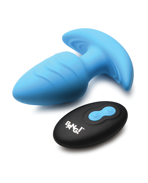 XR Brands Bang! Rotating & Vibrating Tapered Butt Plug with Remote Anal Toys