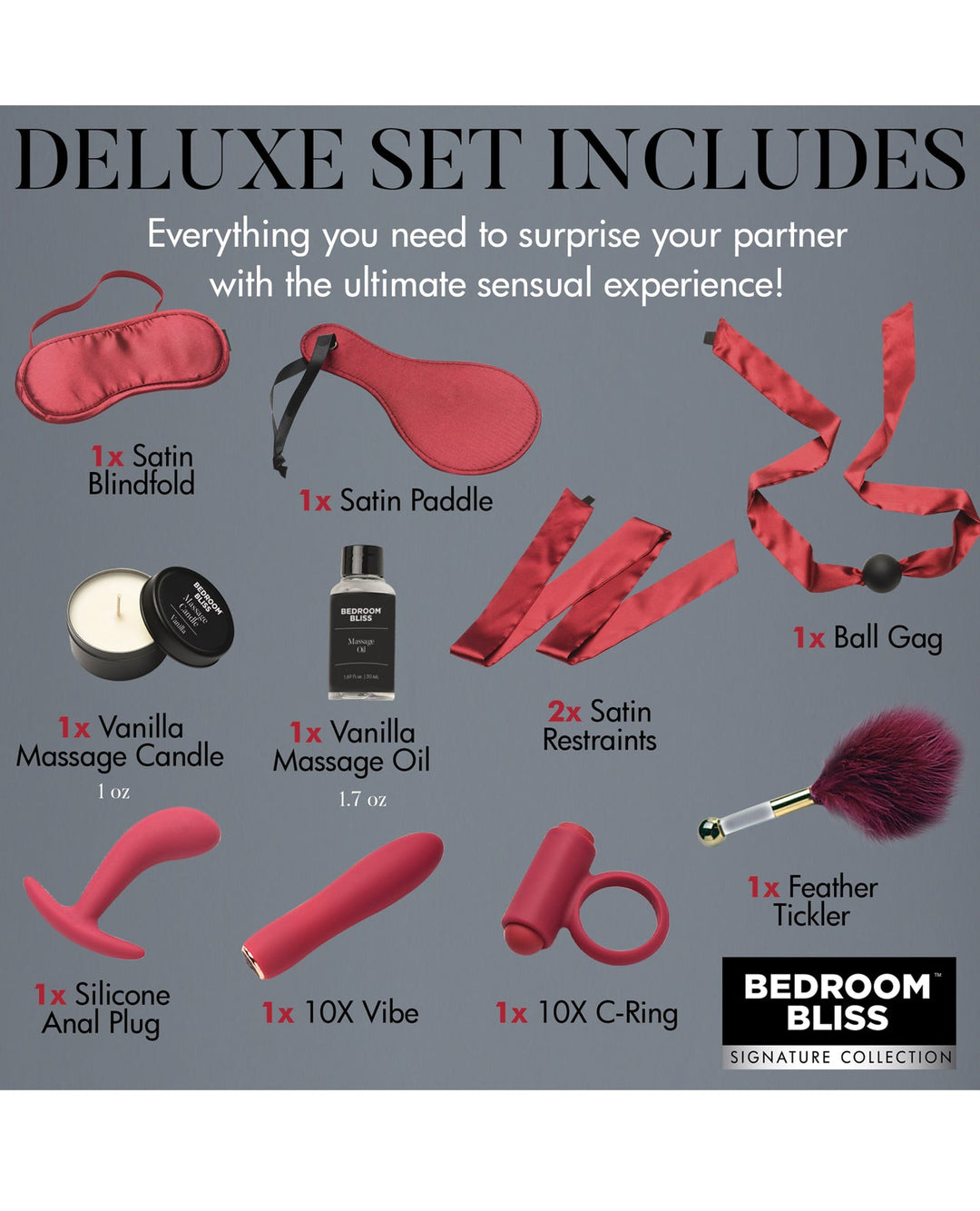 XR Brands Bedroom Bliss Lover&