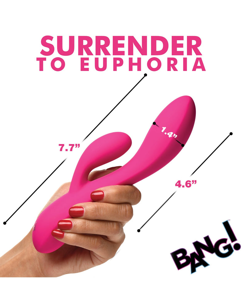 XR Brands Bang! 10X Flexible Silicone Rabbit Vibrators