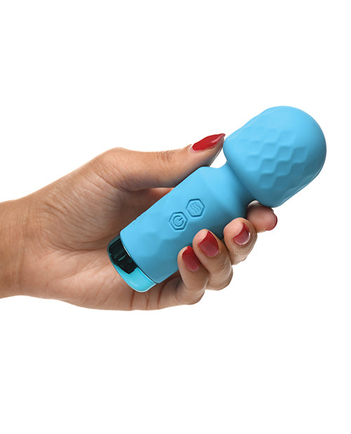 XR Brands Bang! Mini Silicone Wand - Blue Vibrators