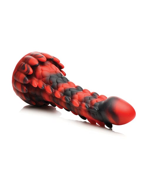 Creature Cocks Demon Rising Scaly Dragon Silicone Dildo  OrchidToys.com