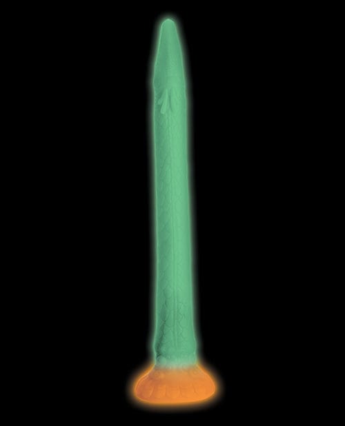 Xr LLC Creature Cocks Makara Silicone Snake Dildo - Glow In The Dark Dildos