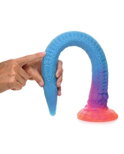 Xr LLC Creature Cocks Makara Silicone Snake Dildo - Glow In The Dark Dildos