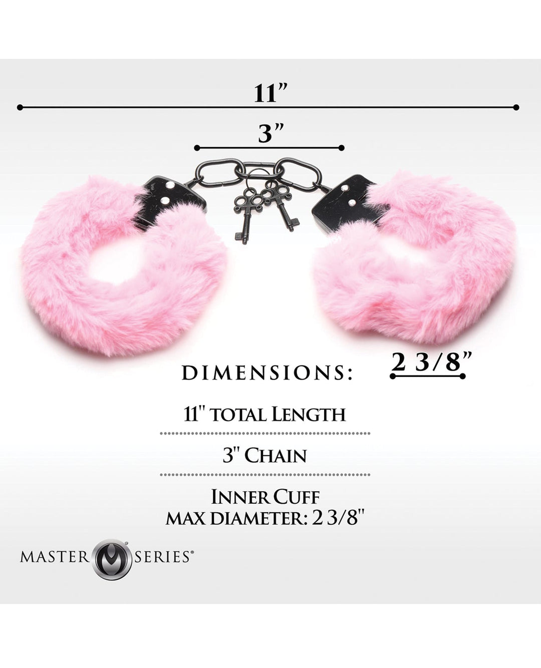 Xr LLC Master Series Cuffed in Furry Handcuffs Kink &amp; BDSM