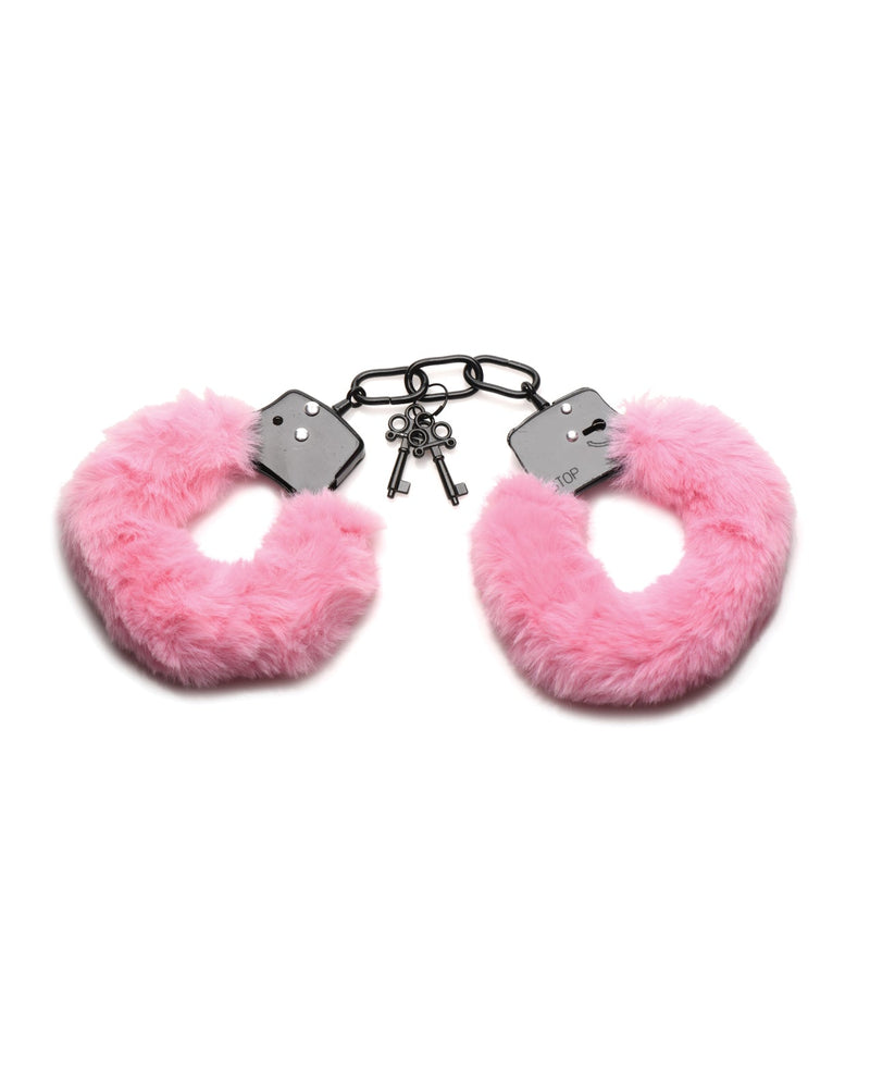 Xr LLC Master Series Cuffed in Furry Handcuffs Kink & BDSM