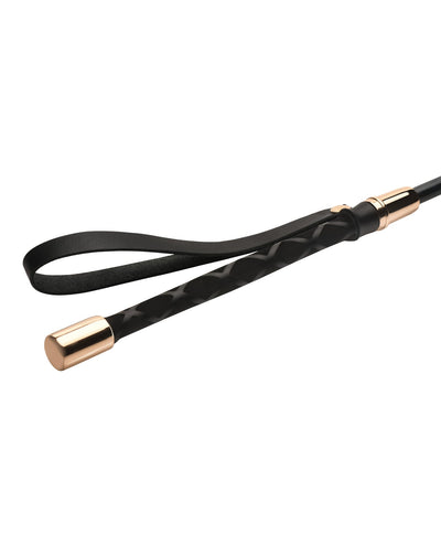 Xr LLC Master Series Sinful Impact Cane - Black/Gold Kink & BDSM