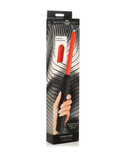 Xr LLC Master Series Spark Rod Zapping Wand - Red/Black Kink & BDSM