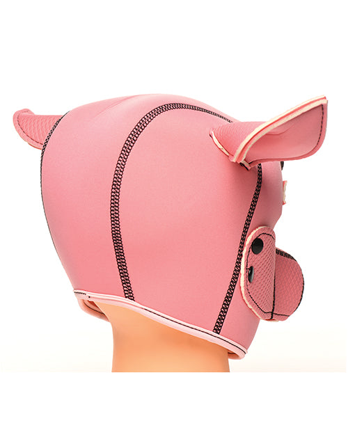 Xr LLC Master Series Swine Pig Neoprene Hood Kink & BDSM