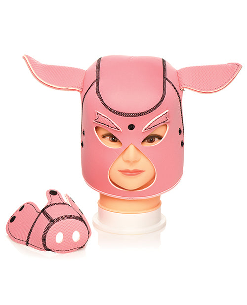 Xr LLC Master Series Swine Pig Neoprene Hood Kink & BDSM