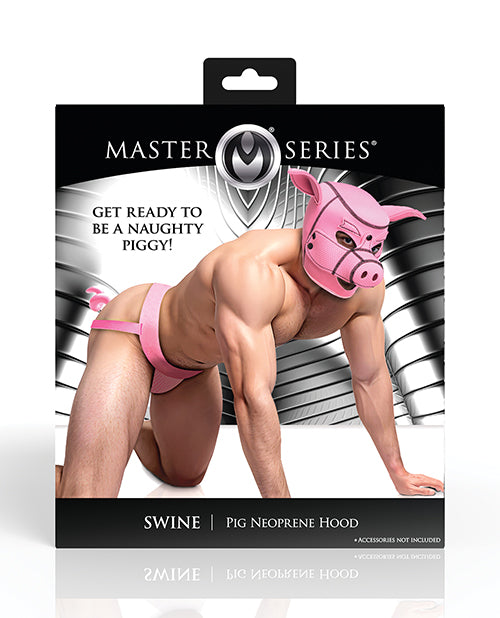 Xr LLC Master Series Swine Pig Neoprene Hood Kink & BDSM