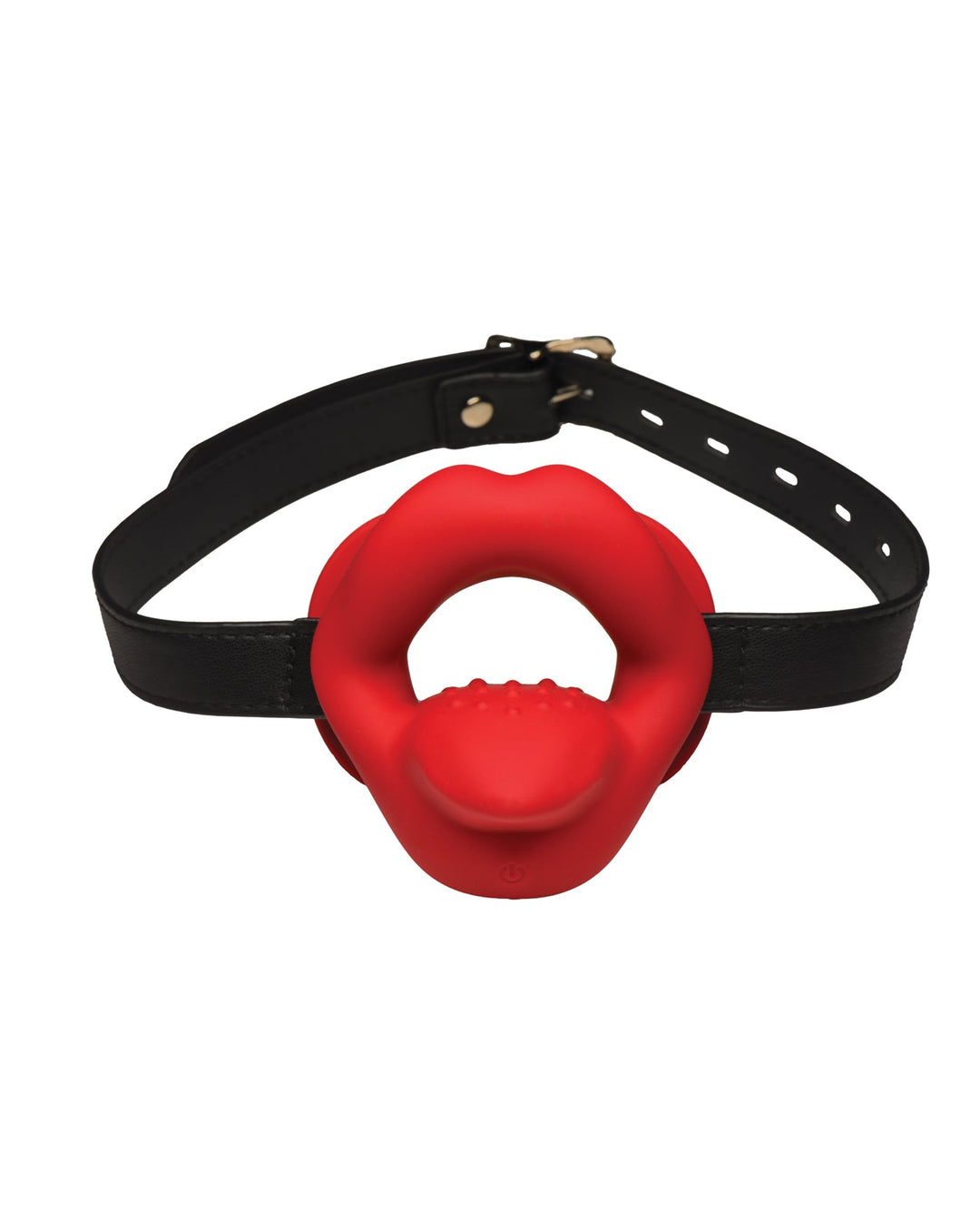 Xr LLC Master Series Vibrating Sissy Mouth Gag - Red Kink &amp; BDSM