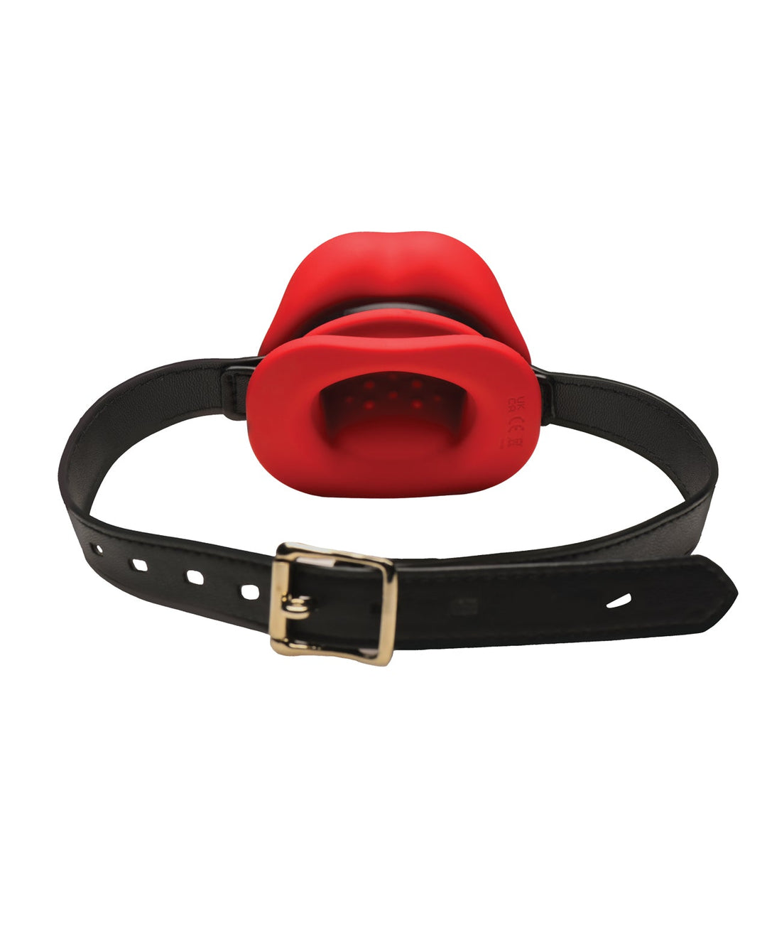 Xr LLC Master Series Vibrating Sissy Mouth Gag - Red Kink &amp; BDSM