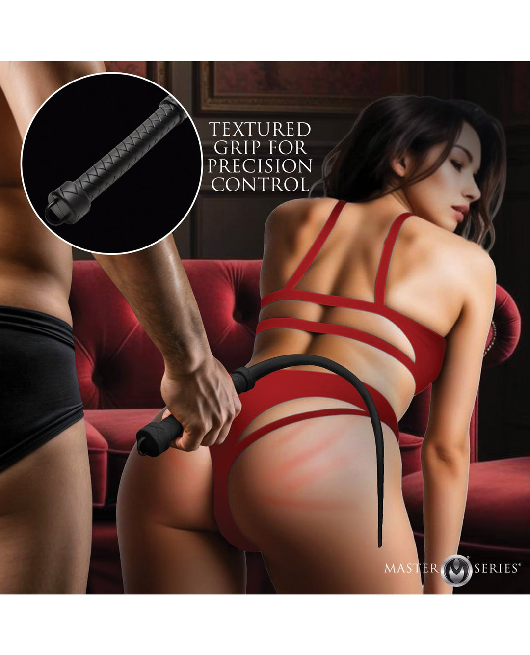 Xr LLC Master Series Viper Tail Silicone Whip Kink &amp; BDSM