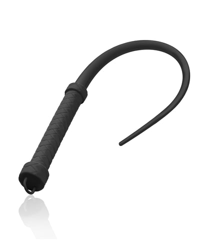 Xr LLC Master Series Viper Tail Silicone Whip Black Kink & BDSM